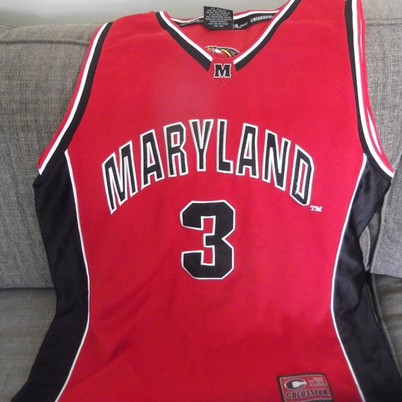 NWOT Maryland Terrapins Basketball Jersey Number 3 - Picture 6 of 9